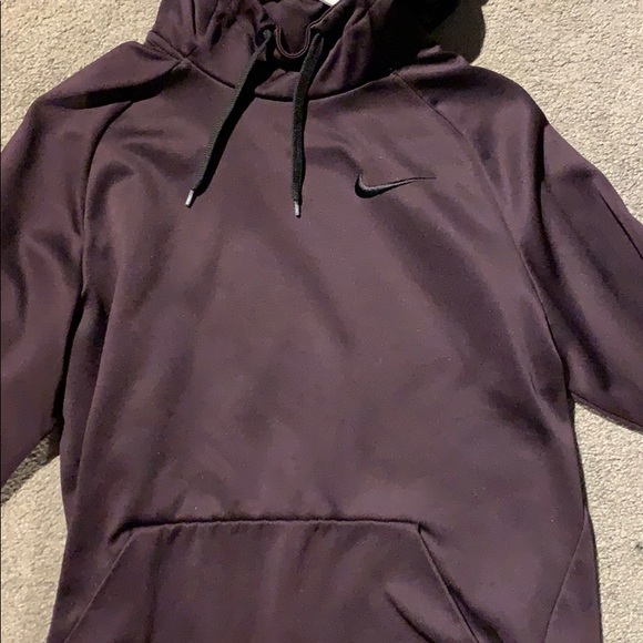 high neck hoodie nike